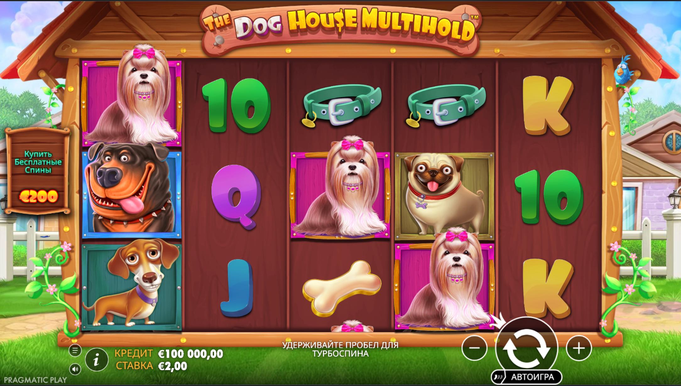 Dog House Multihold слот